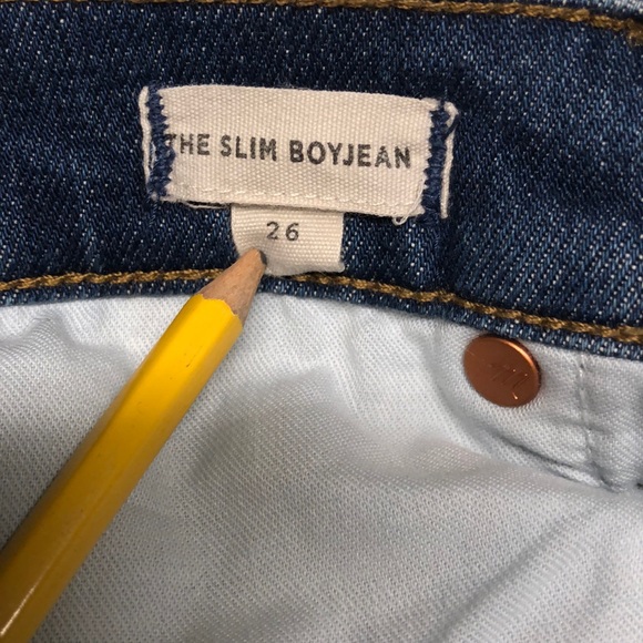 EUC! MADEWELL Slim Boyjean Jeans - size 26 - Picture 5 of 5